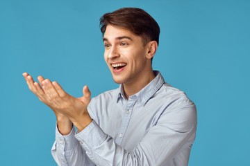young man pointing at you