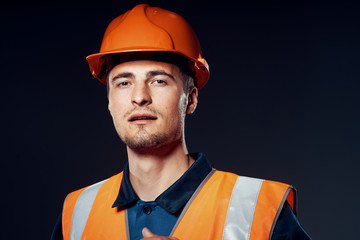 portrait of construction worker