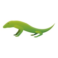 Reptile lizard icon. Cartoon of reptile lizard vector icon for web design isolated on white background