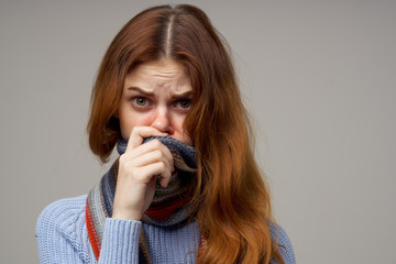 portrait of a woman with cup of coffee