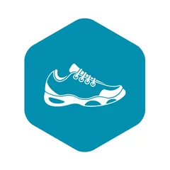  Sneakers for tennis icon. Simple illustration of sneakers for tennis vector icon for web © ylivdesign