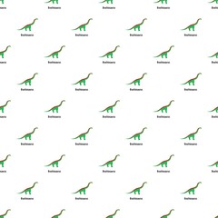 Brachiosaurus pattern seamless vector repeat for any web design