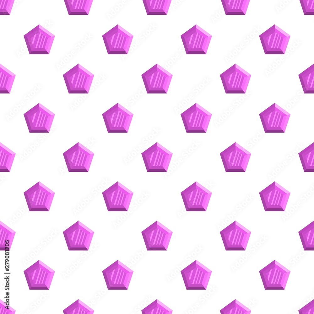 Poster Lilac diamond pattern seamless vector repeat for any web design