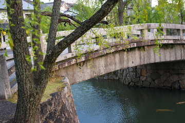 夕方の倉敷美観地区
