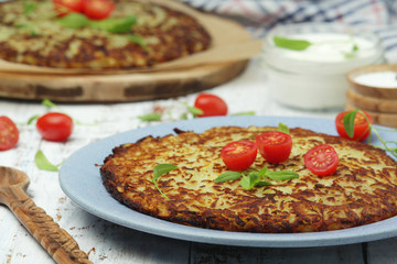 Rosti - Swiss dish made of grated potato