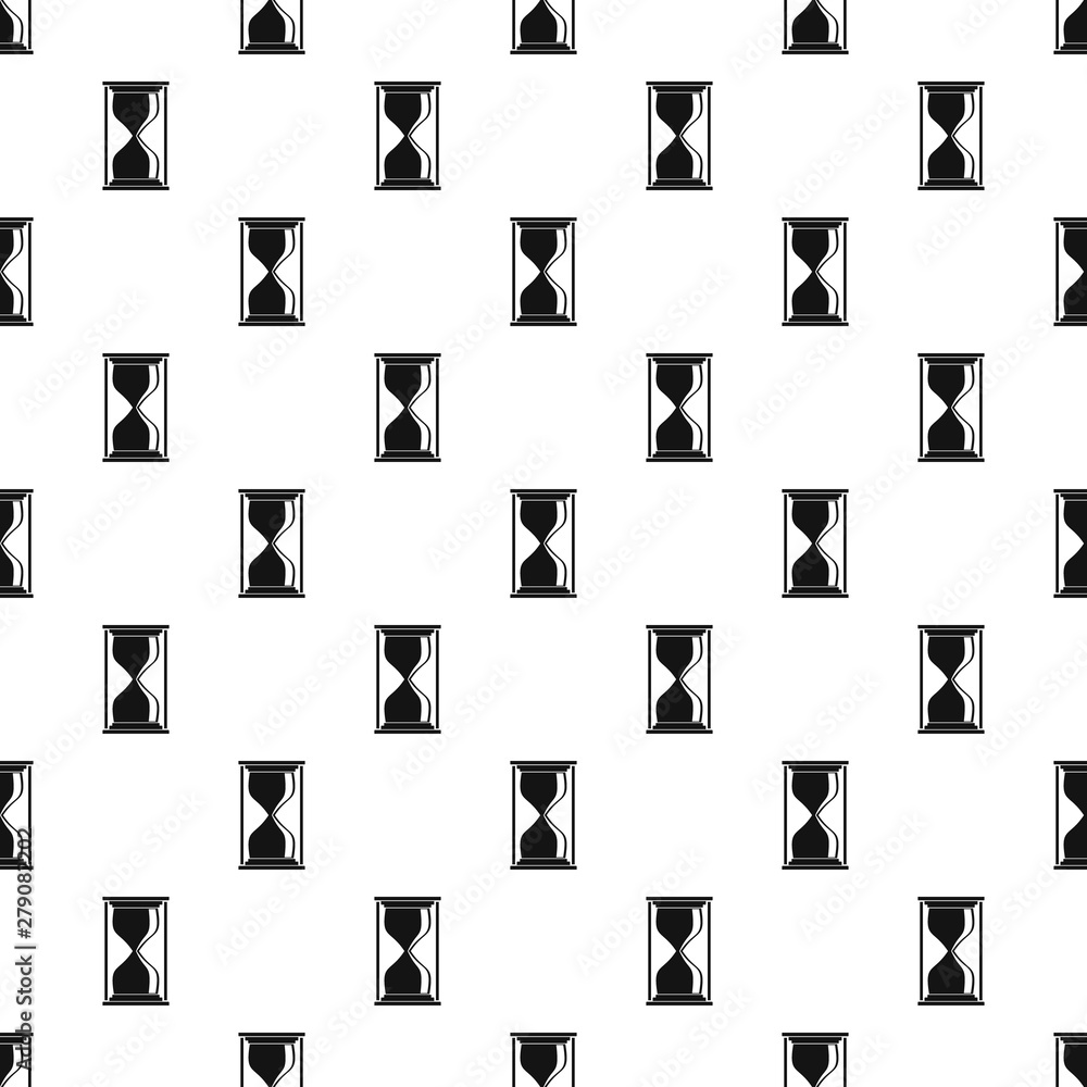 Poster hourglass pattern seamless vector repeat geometric for any web design