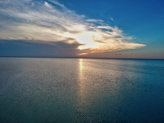 Sunset in the Mexican Caribbean!