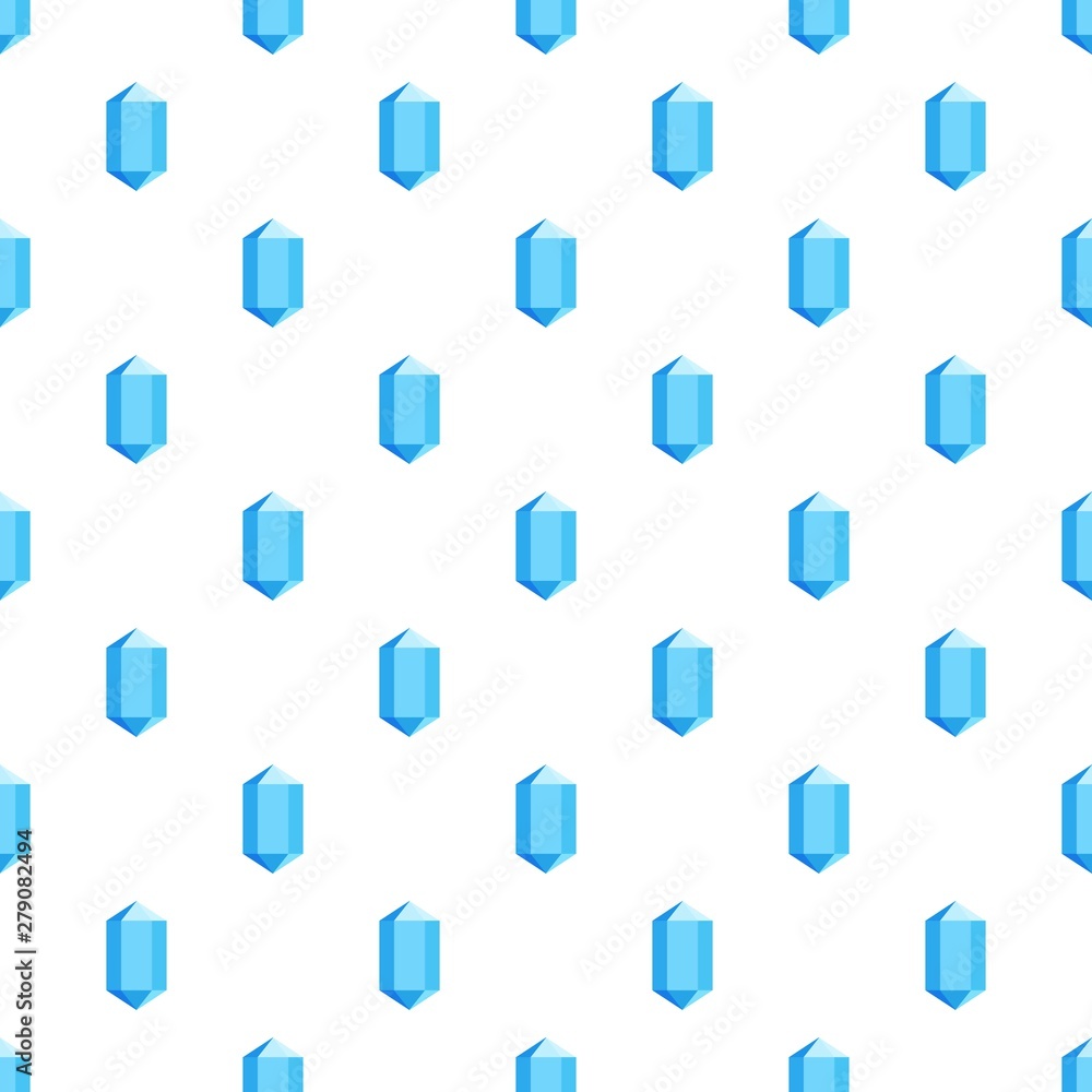 Poster blue diamond pattern seamless vector repeat for any web design