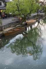 夕方の倉敷美観地区