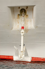 Cruise liner Ship anchor