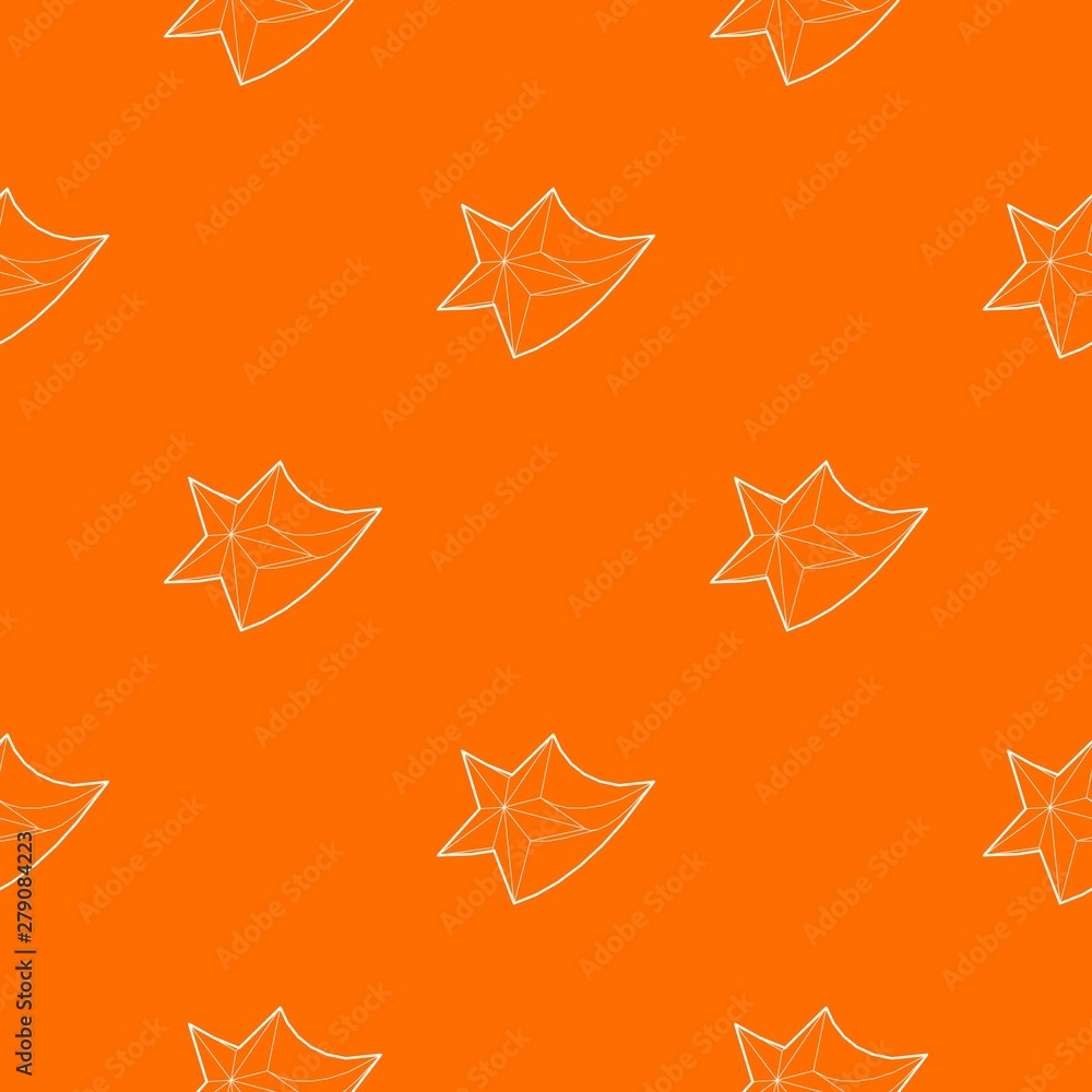 Poster comet pattern vector orange for any web design best
