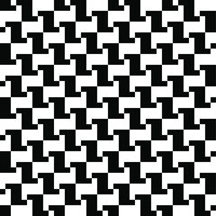 Abstract background. Seamless geometric pattern. Black and white backdrop.