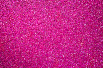 Pink glitter bokeh background. Festive concept. - Image