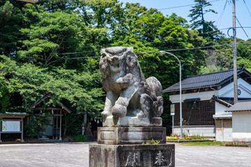Fototapeta na wymiar 能登半島の神社