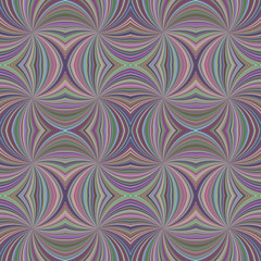 Colorful seamless abstract psychedelic swirl stripe pattern background - vector burst graphic design