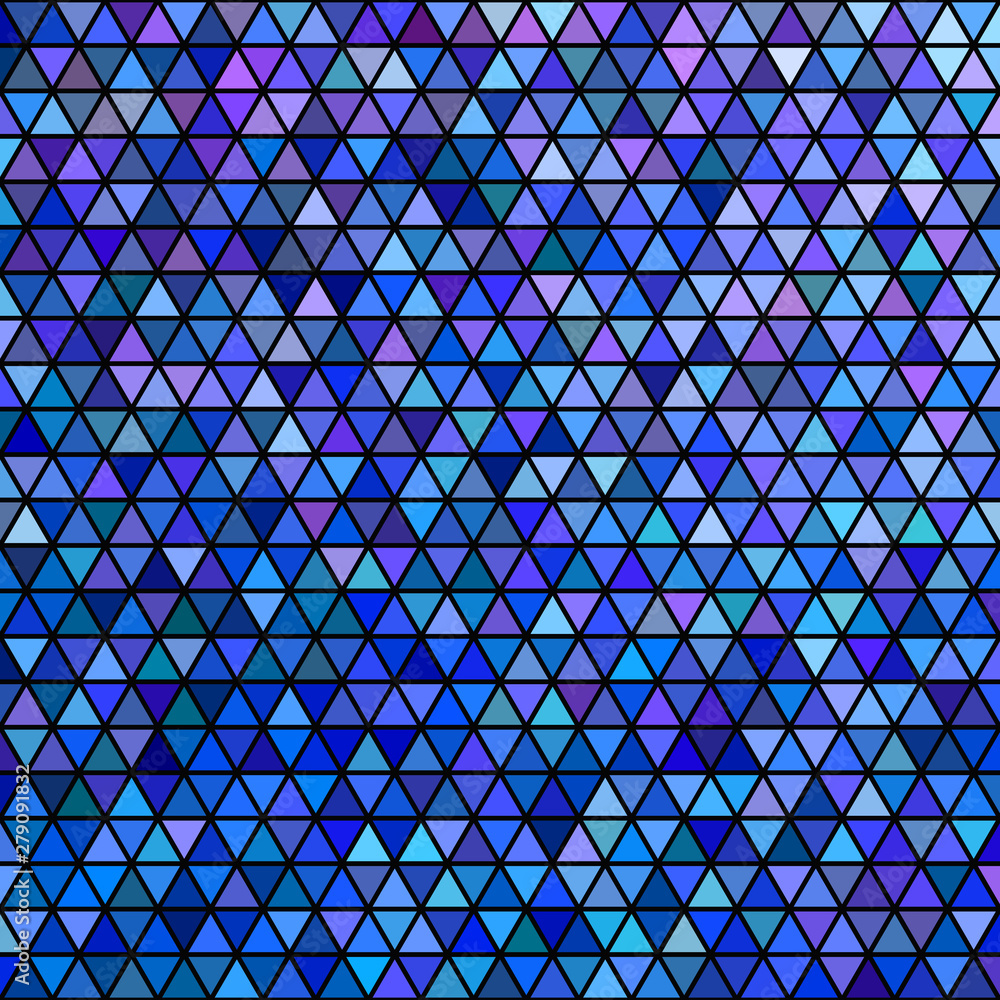 Aufkleber abstract geometrical triangle pattern background - vector design