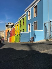 the coloured houses in Cape Town 