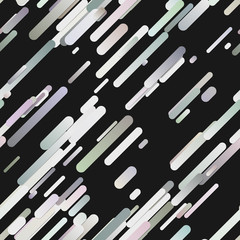 Fototapeta premium Colorful abstract repeating gradient diagonal rounded stripe background pattern - modern vector graphic design