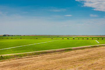 The Po delta in Italy