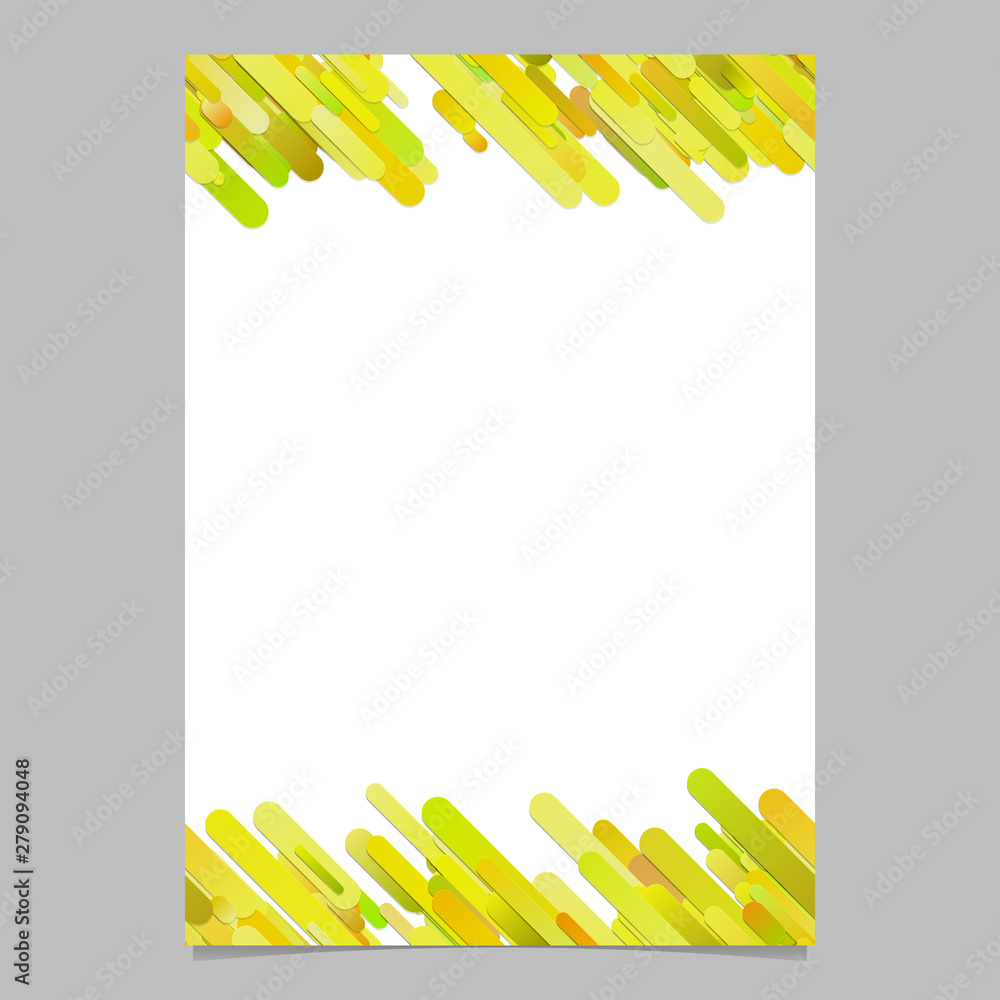 Poster trendy diagonal gradient rounded stripe pattern flyer background template design
