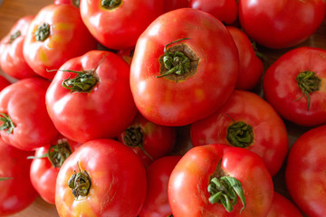 たくさんのトマト