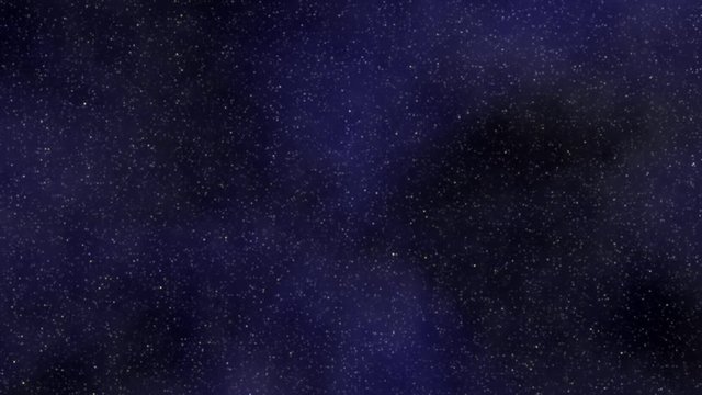 Space background with twinkling stars