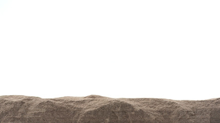 Blurred front Stone on white background, Blank for mockup design..