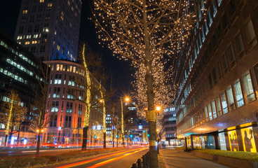 御堂筋のイルミネーション