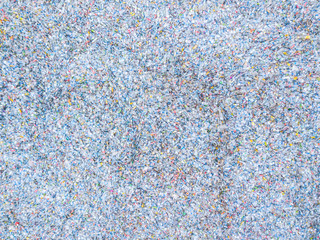 Plastic water bottles pollution for background, Big pile of waste water plastic bottles.