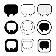 speech bubbles icon symbol sign