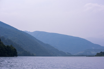 Evening on the lake