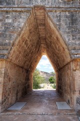 Maya Ruine Uxmal in Mexiko