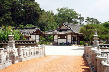 Fototapeta premium Gurim Folk Village of South Korea