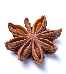 Anise isolated on white background. Clipping path.