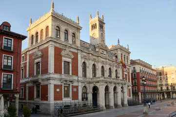 Fototapeta na wymiar Ayuntamiento de Valladolid
