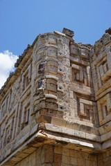 Fototapeta na wymiar Maya Ruine Uxmal in Mexiko