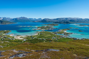 Sommaroy in Troms, Norway,