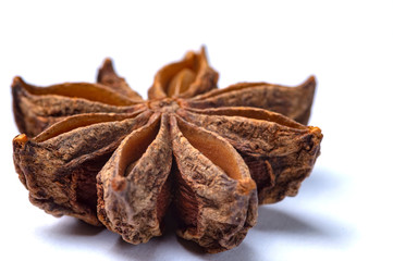 Anise isolated on white background. Clipping path.