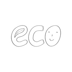 ecological logo sign