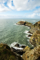 lighthouse at the coast
