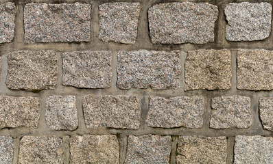 Colourful old stone wall texture, architectural background