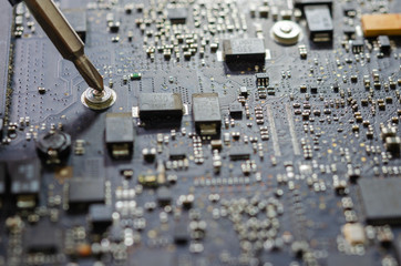 Notebook computer circuit board