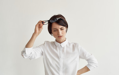 Fototapeta premium portrait of young man in glasses