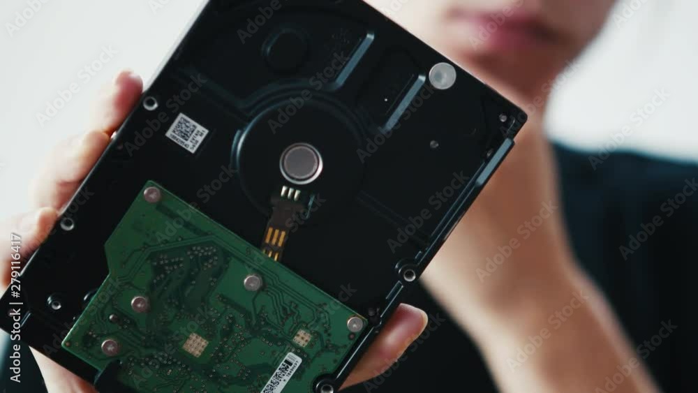 Poster internal hard disk memory technology storage