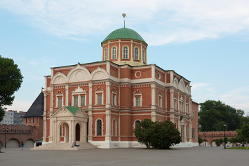 Fototapeta na wymiar Epiphany Cathedral of the Tula Kremlin, Russia
