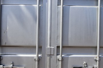 Detailed close up view on metal and steel surface textures in high resolution
