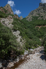 Gorge d'Heric Mons la Trivalle Languedoc France 