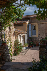Fototapeta na wymiar Mons la Trivalle Languedoc France