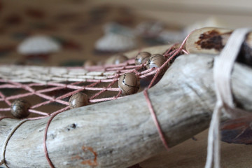 dream catcher for decoration, with natural stones
