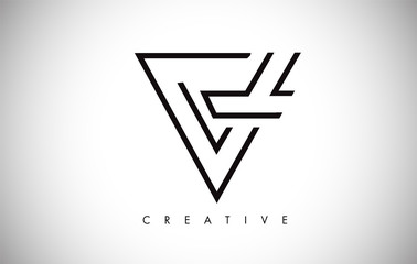 V Letter Monogram Design Logo. Letter V Icon Logo with Modern Monogram
